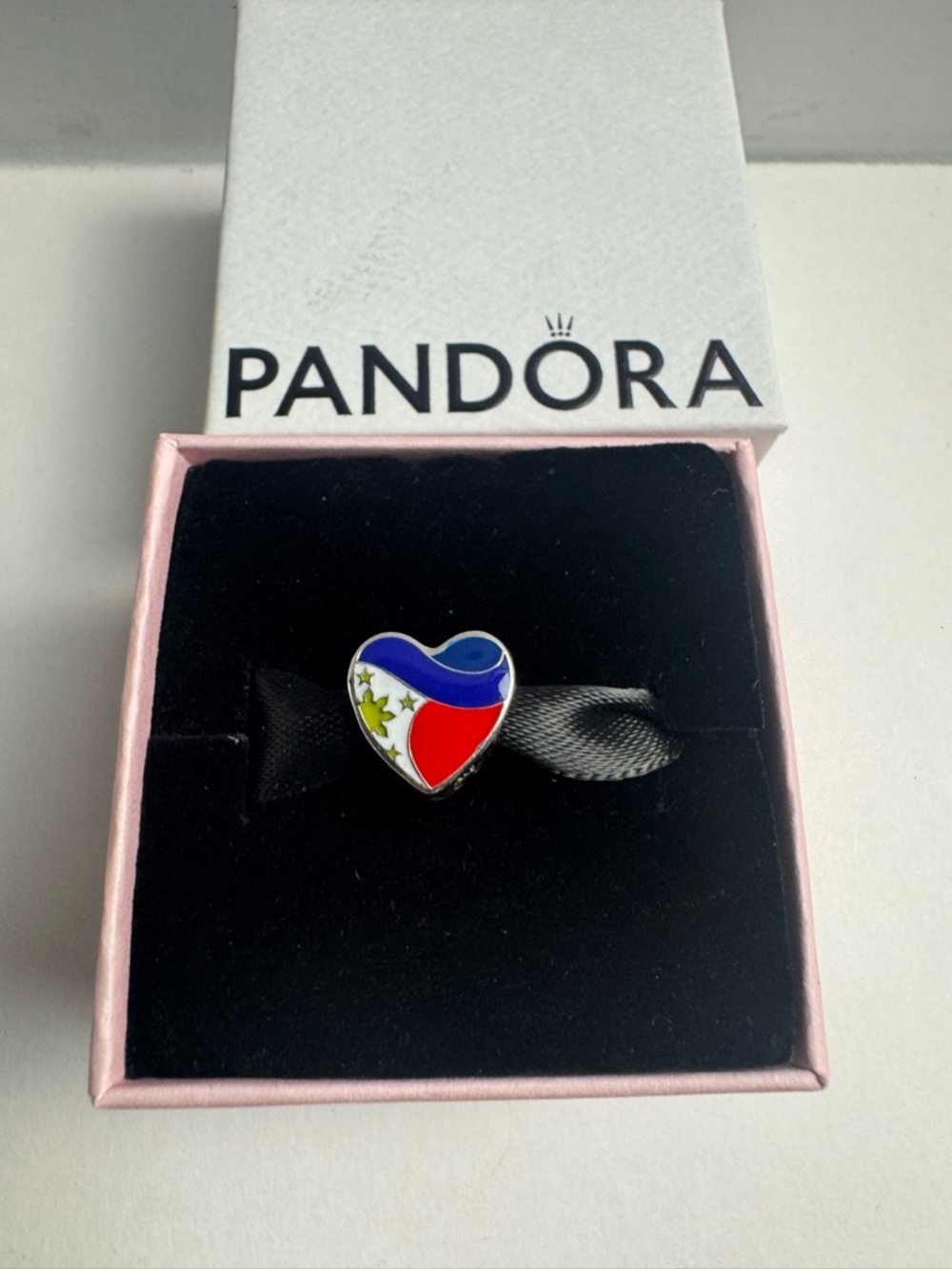 Pandora Heart Exclusive Philippines Charm. Great Mother’s Day Gift.